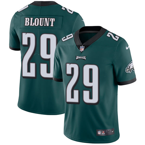 Nike Eagles #29 LeGarrette Blount Midnight Green Team Color Youth Stitched NFL Vapor Untouchable Limited Jersey